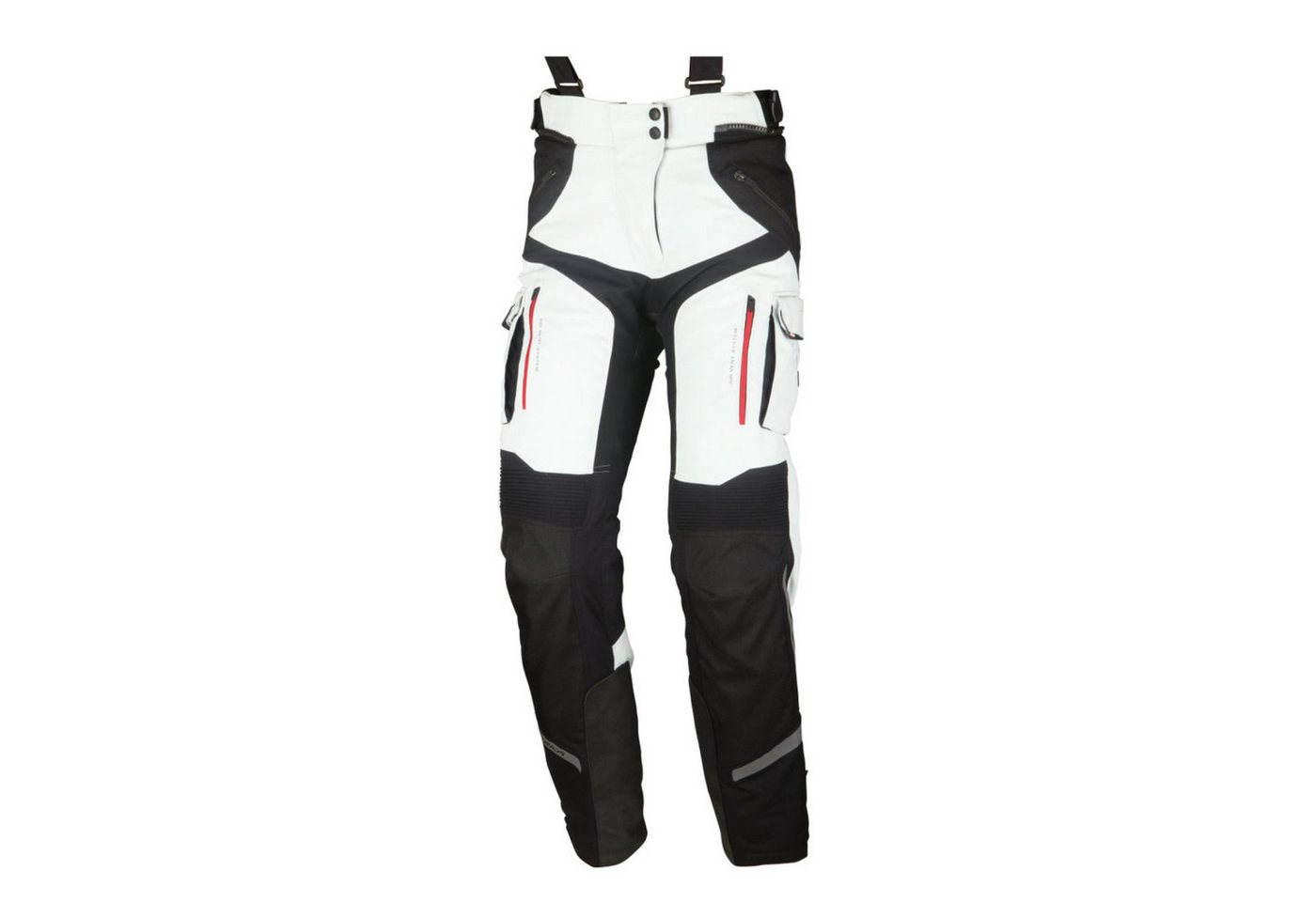 Modeka Motorradhose Panamericana Damen Motorrad Textilhose Wasserdicht Atmungsaktiv winddicht protektoren reflektierende heraus von Modeka