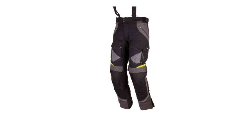 Modeka Motorradhose Panamericana Motorrad Textilhose Knieprotektoren enthalten,wasserdicht,herausnehmbares Innenfutter von Modeka