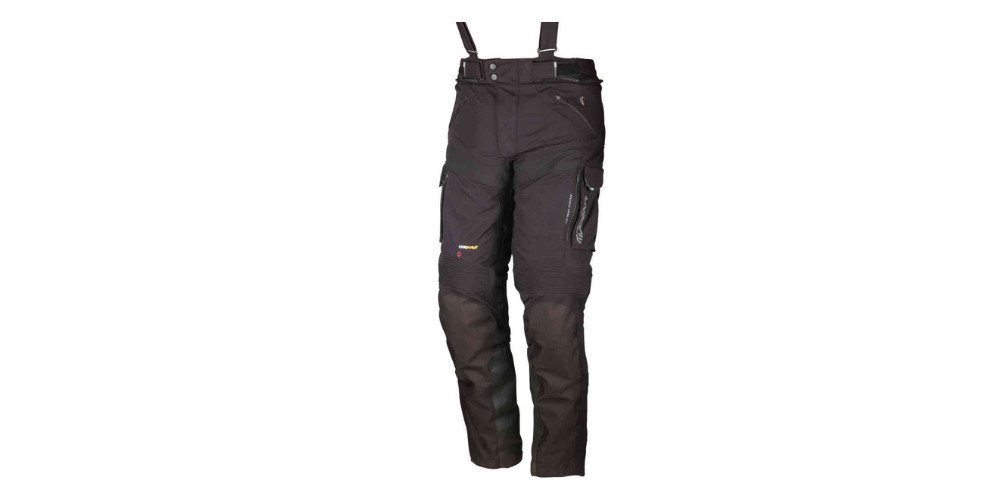 Modeka Motorradhose Tacoma III Motorrad Textilhose Knieprotektoren enthalten,wasserdicht,herausnehmbare Membrane von Modeka