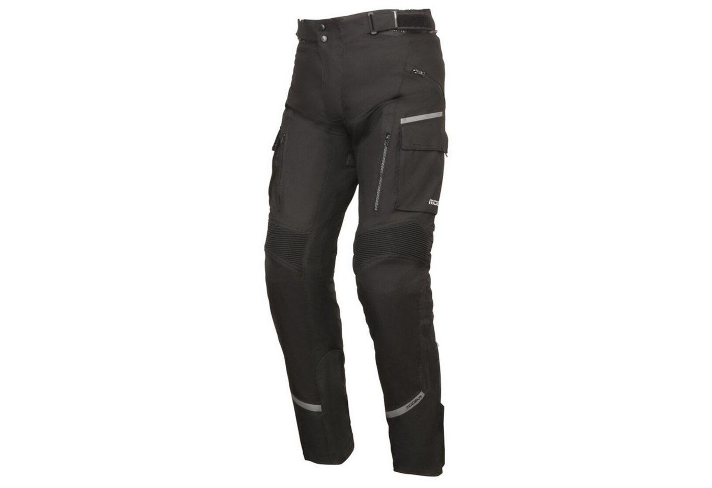 Modeka Motorradhose Trohn Motorrad Textilhose Wasserdicht protektoren reflektierende wasserdichte von Modeka