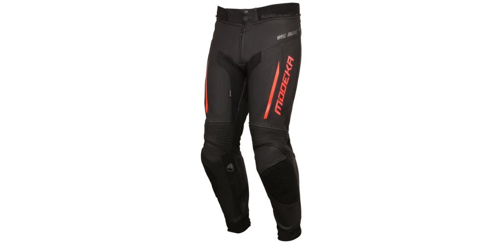Modeka Motorradhose Valyant Motorrad Lederhose protektoren von Modeka
