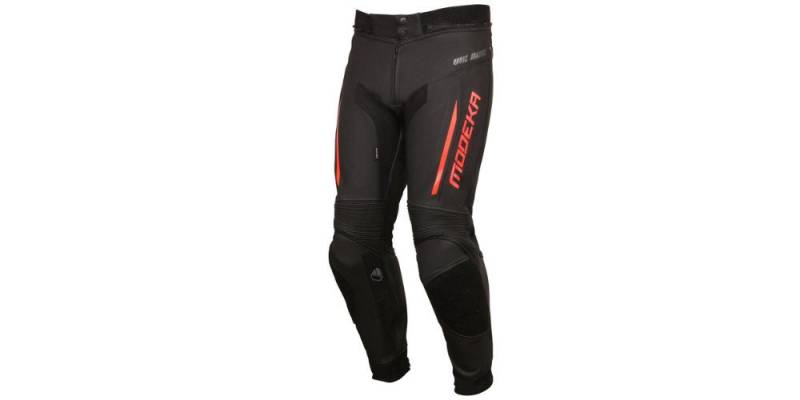 Modeka Motorradhose Valyant Motorrad Lederhose protektoren von Modeka