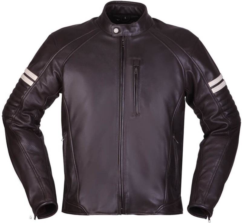 Modeka Motorradjacke August 75 Motorrad Lederjacke protektoren weitenverstellbar von Modeka