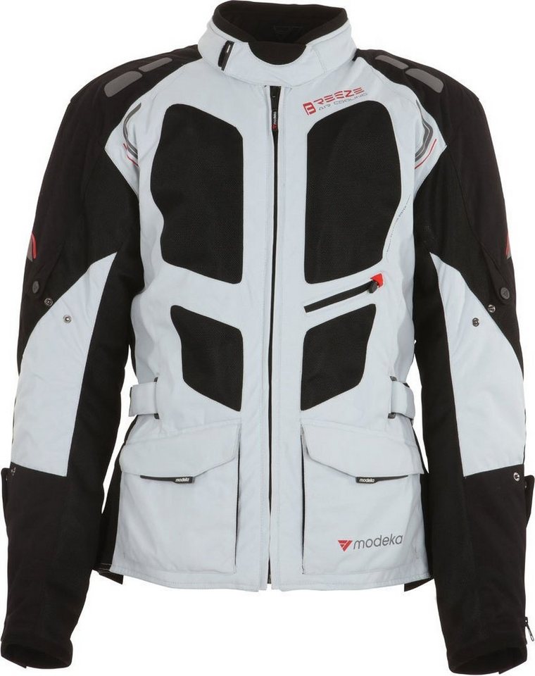 Modeka Motorradjacke Breeze Textiljacket Lang von Modeka