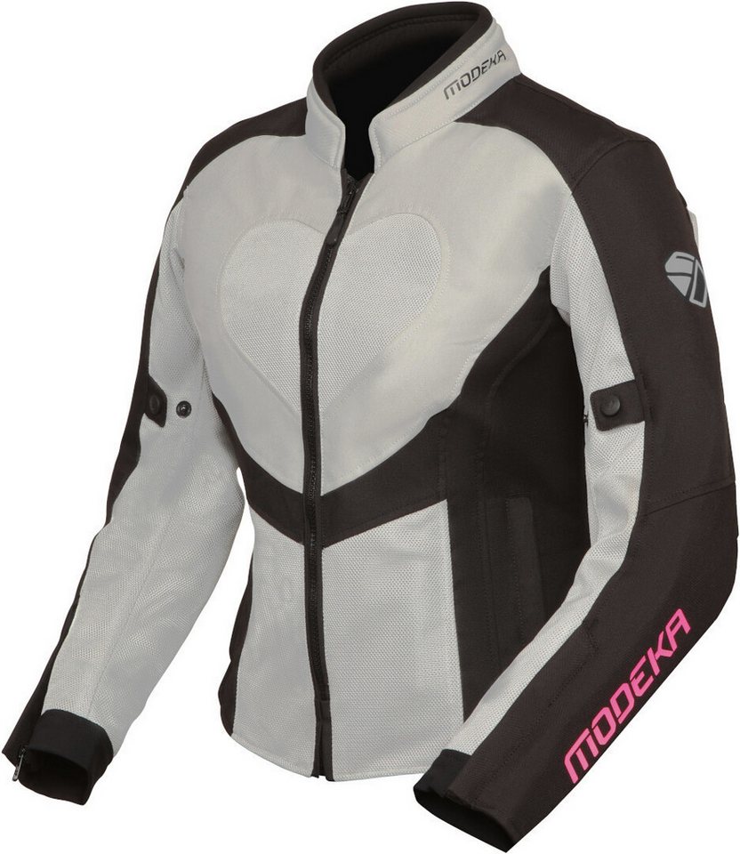 Modeka Motorradjacke Emma Air Damen Motorrad Textiljacke Rückenprotektor enthalten Modeka Motorradjacke Emma Air Damen Motorrad Textiljacke Rückenprotektor enthalten von Modeka