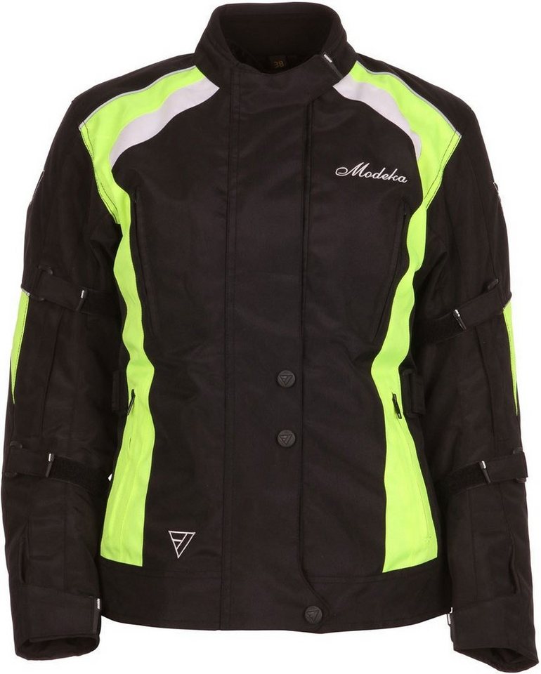 Modeka Motorradjacke Janika Damen Motorrad Textiljacke von Modeka