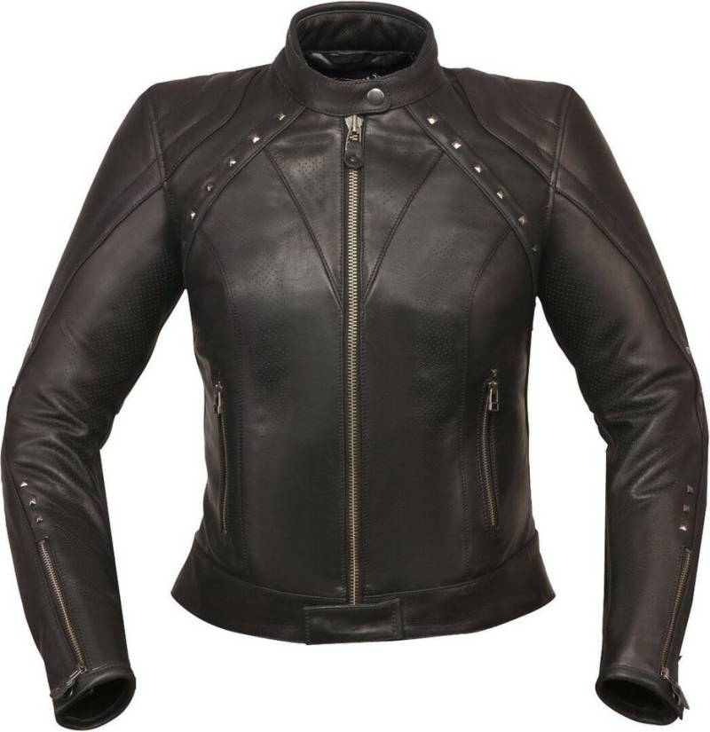 Modeka Motorradjacke Jessy Gem Damen Motorrad Lederjacke von Modeka