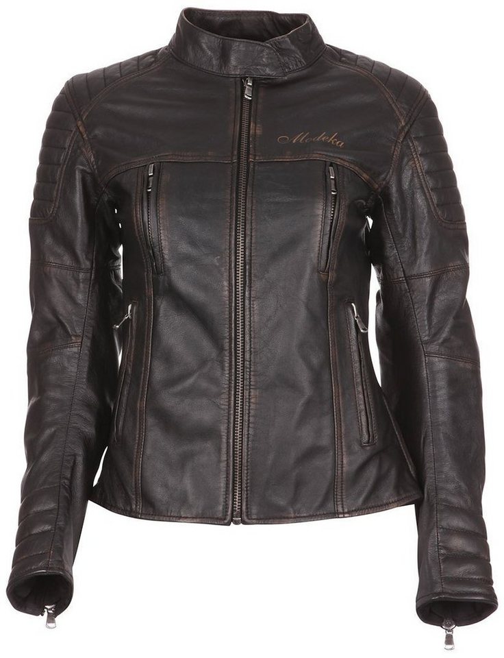 Modeka Motorradjacke Kalea Damen Lederjacke von Modeka