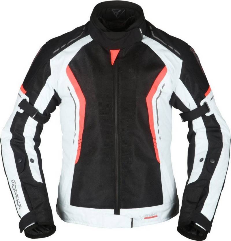 Modeka Motorradjacke Khao Air Damen Motorrad Textiljacke Wasserdicht Atmungsaktiv winddicht protektoren reißfest von Modeka