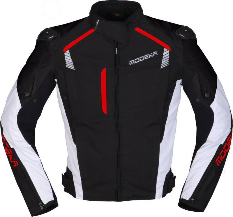 Modeka Motorradjacke Lineos Motorrad Textiljacke herausnehmbares Innenfutter,herausnehmbare Membrane,wasserdicht von Modeka