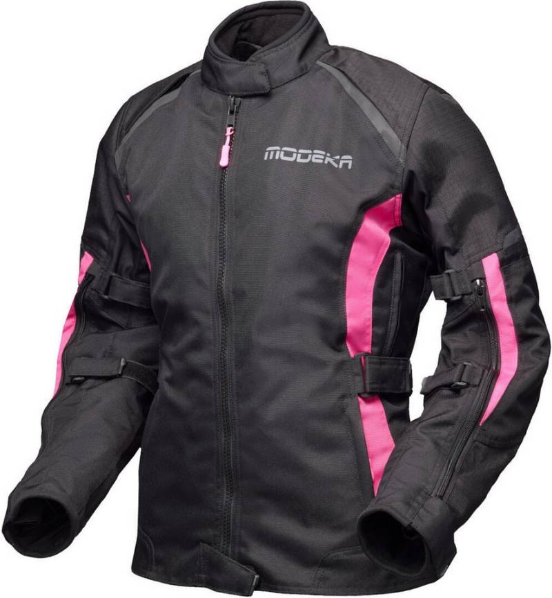 Modeka Motorradjacke Luana Damen Motorrad Textiljacke herausnehmbares Innenfutter,herausnehmbare Membrane,wasserdicht von Modeka