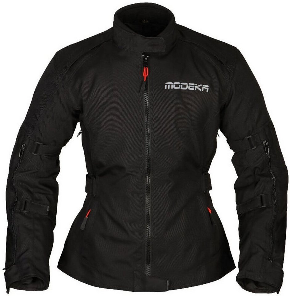 Modeka Motorradjacke Luana Damen Motorrad Textiljacke herausnehmbares Innenfutter,wasserdicht,herausnehmbare Membrane von Modeka
