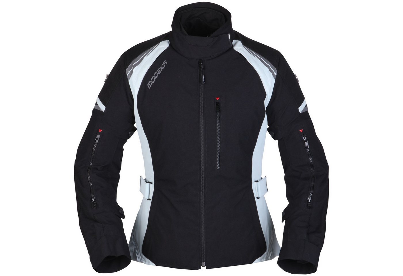 Modeka Motorradjacke Modeka Amberly Textiljacke Damen schwarz / hellgrau von Modeka