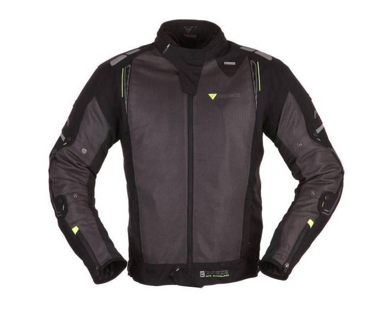 Modeka Motorradjacke Modeka Breeze Textiljacke schwarz / dunkelgrau von Modeka