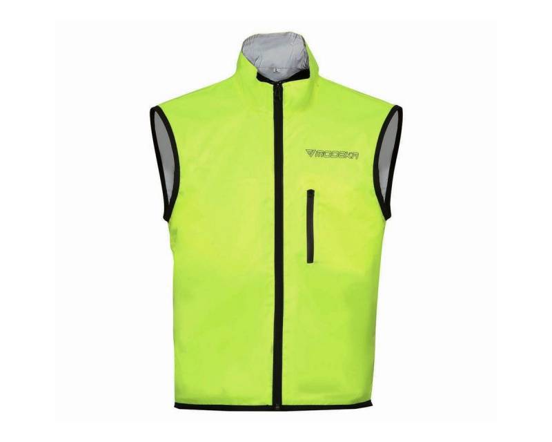 Modeka Motorradjacke Modeka Double Eye Warnweste neongelb / silber von Modeka