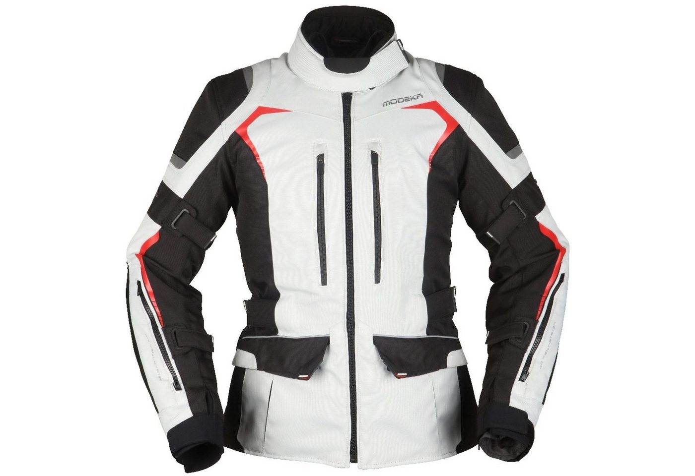 Modeka Motorradjacke Modeka Elaya Lady Textiljacke Damen hellgrau / schwarz 42 Modeka Motorradjacke Modeka Elaya Lady Textiljacke Damen hellgrau / schwarz 42 von Modeka
