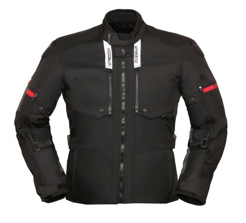 Modeka Motorradjacke Modeka Jacke Herren Raegis schwarz 4XL Protektoren von Modeka