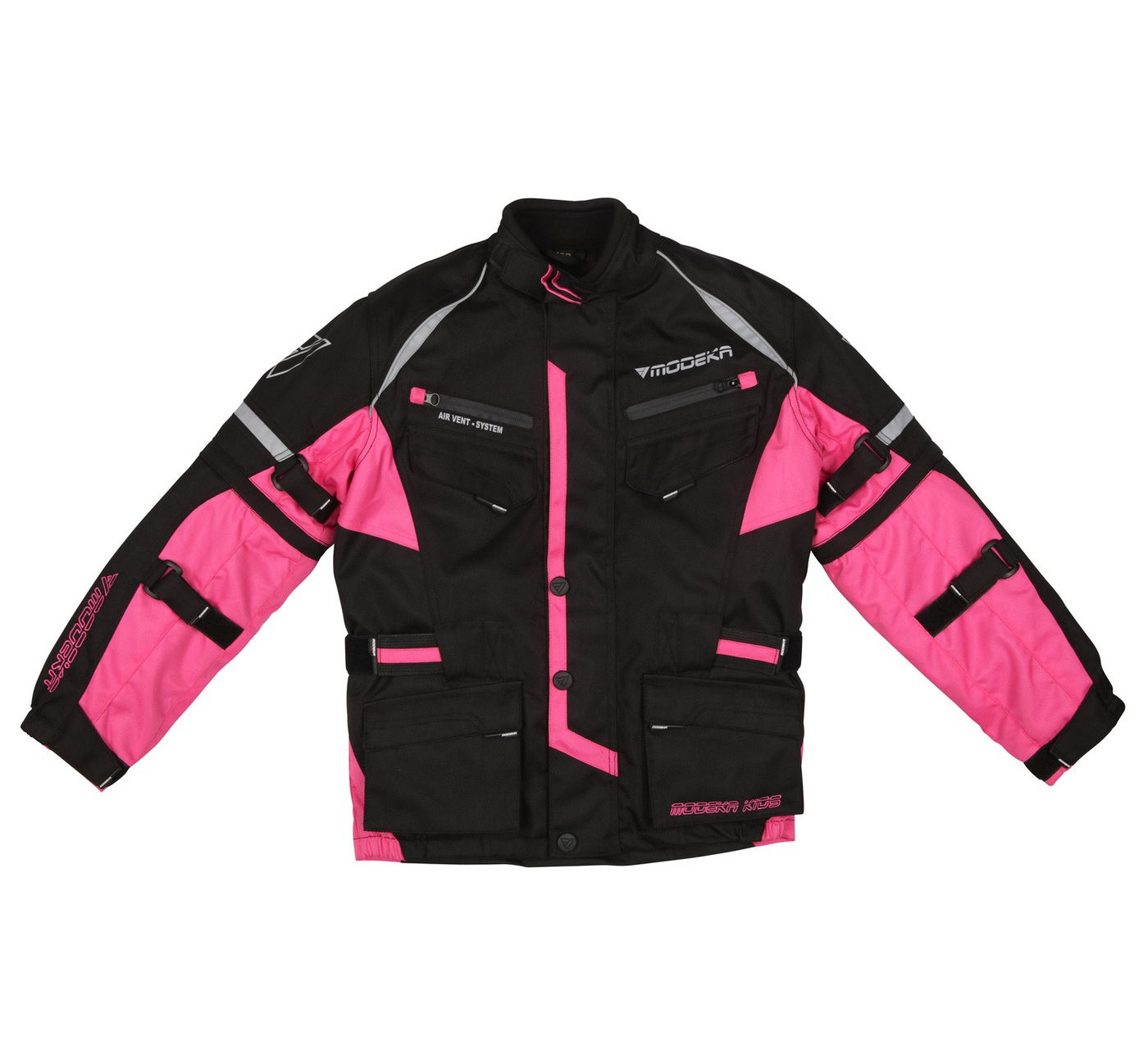 Modeka Motorradjacke Modeka Jacke Kids Tourex II schwarz/pink 140 Modeka Motorradjacke Modeka Jacke Kids Tourex II schwarz/pink 140 von Modeka