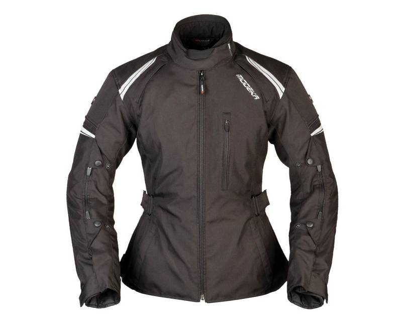 Modeka Motorradjacke Modeka Jacke Violetta Lady schwarz schwarz 38 von Modeka