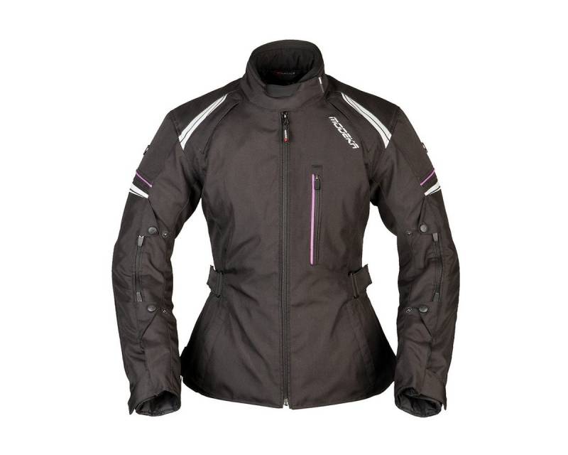 Modeka Motorradjacke Modeka Jacke Violetta Lady schwarz violett 44 von Modeka