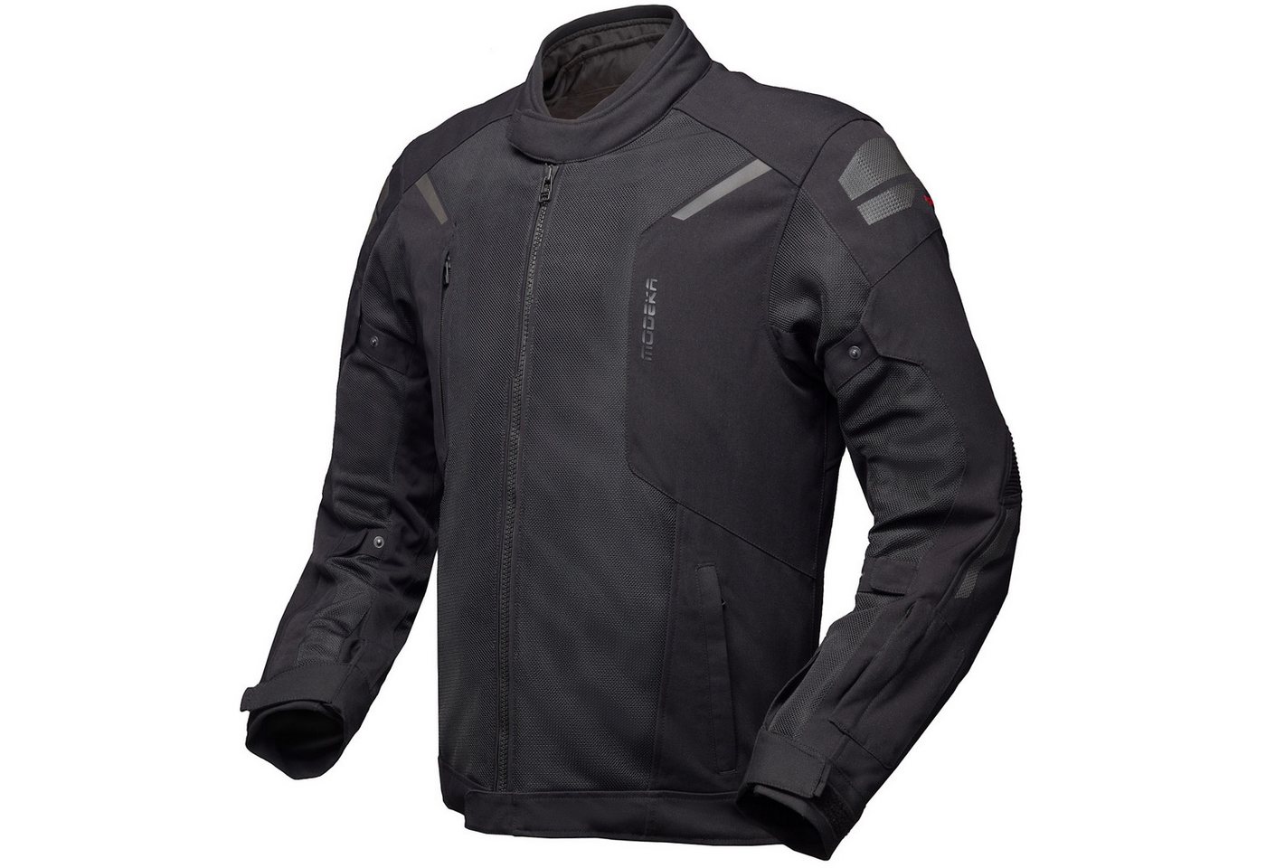 Modeka Motorradjacke Modeka Khao Air II Textiljacke schwarz von Modeka