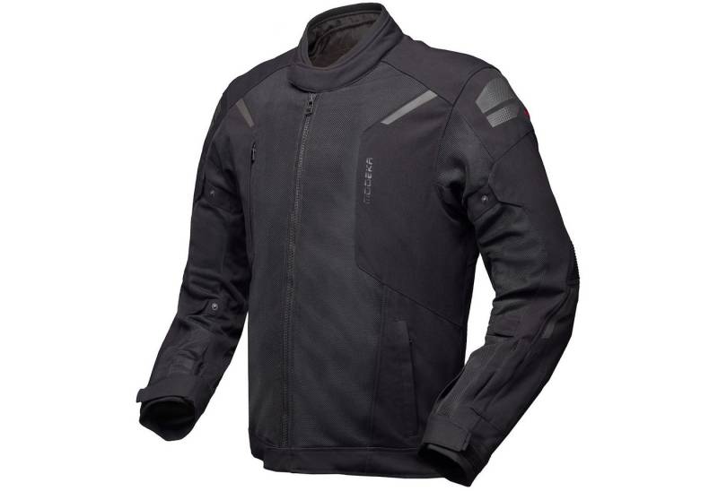 Modeka Motorradjacke Modeka Khao Air II Textiljacke schwarz von Modeka