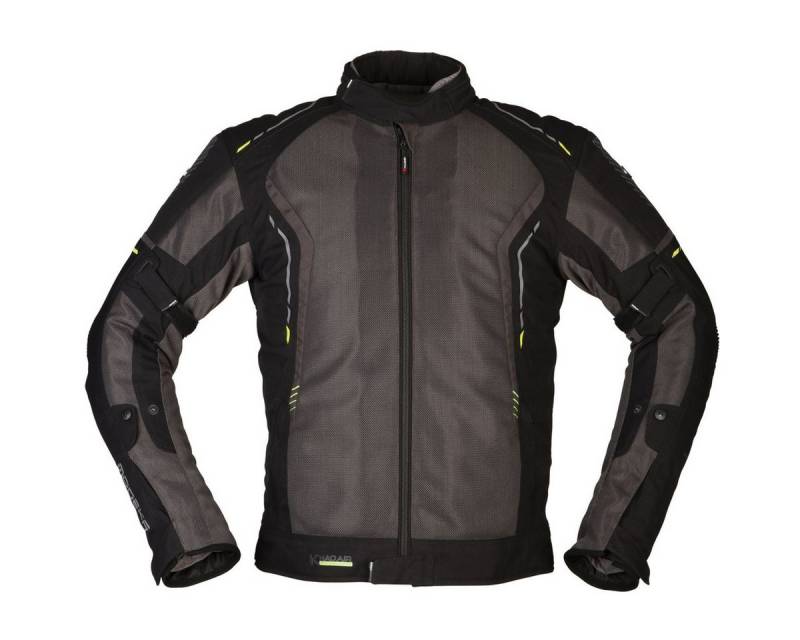 Modeka Motorradjacke Modeka Khao Air Textiljacke dunkelgrau / schwarz von Modeka
