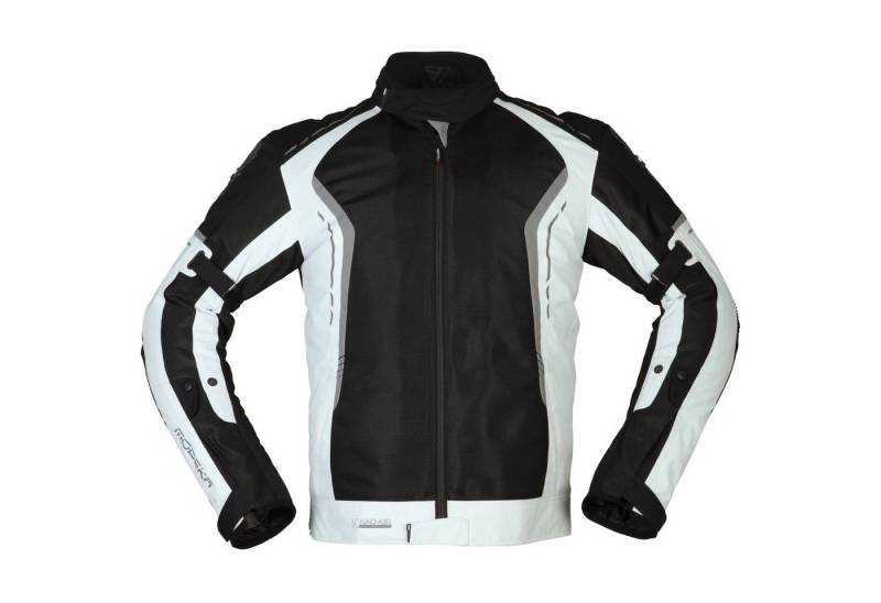 Modeka Motorradjacke Modeka Khao Air Textiljacke schwarz / hellgrau von Modeka
