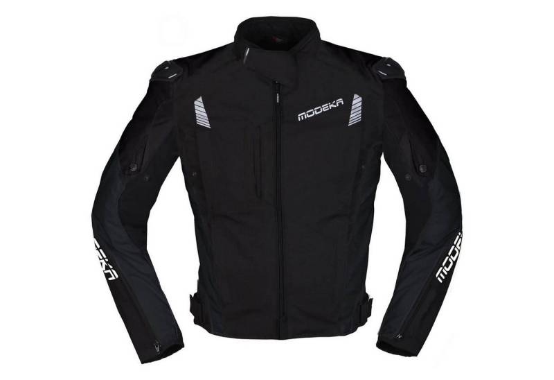 Modeka Motorradjacke Modeka Lineos Textiljacke schwarz von Modeka