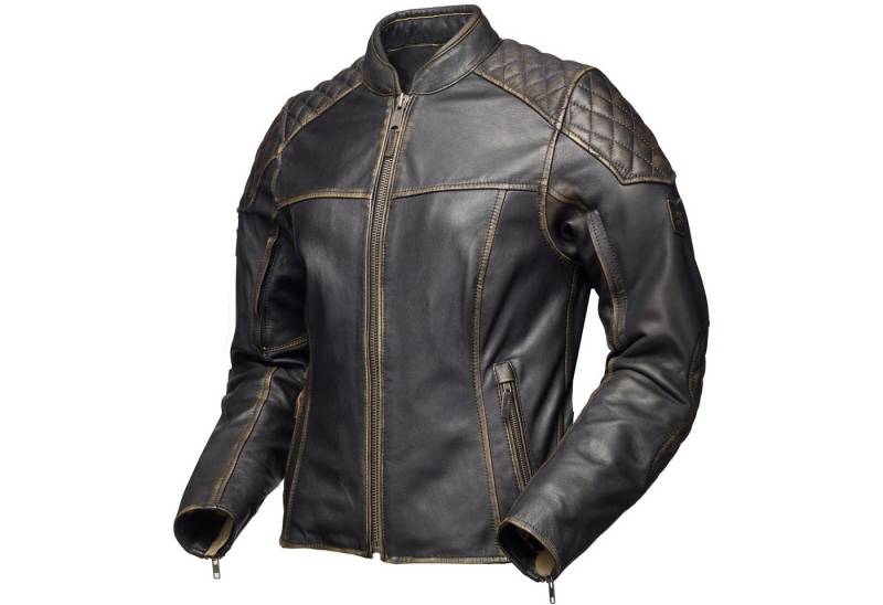 Modeka Motorradjacke Modeka Phinix Lady Lederjacke Damen aged brown von Modeka