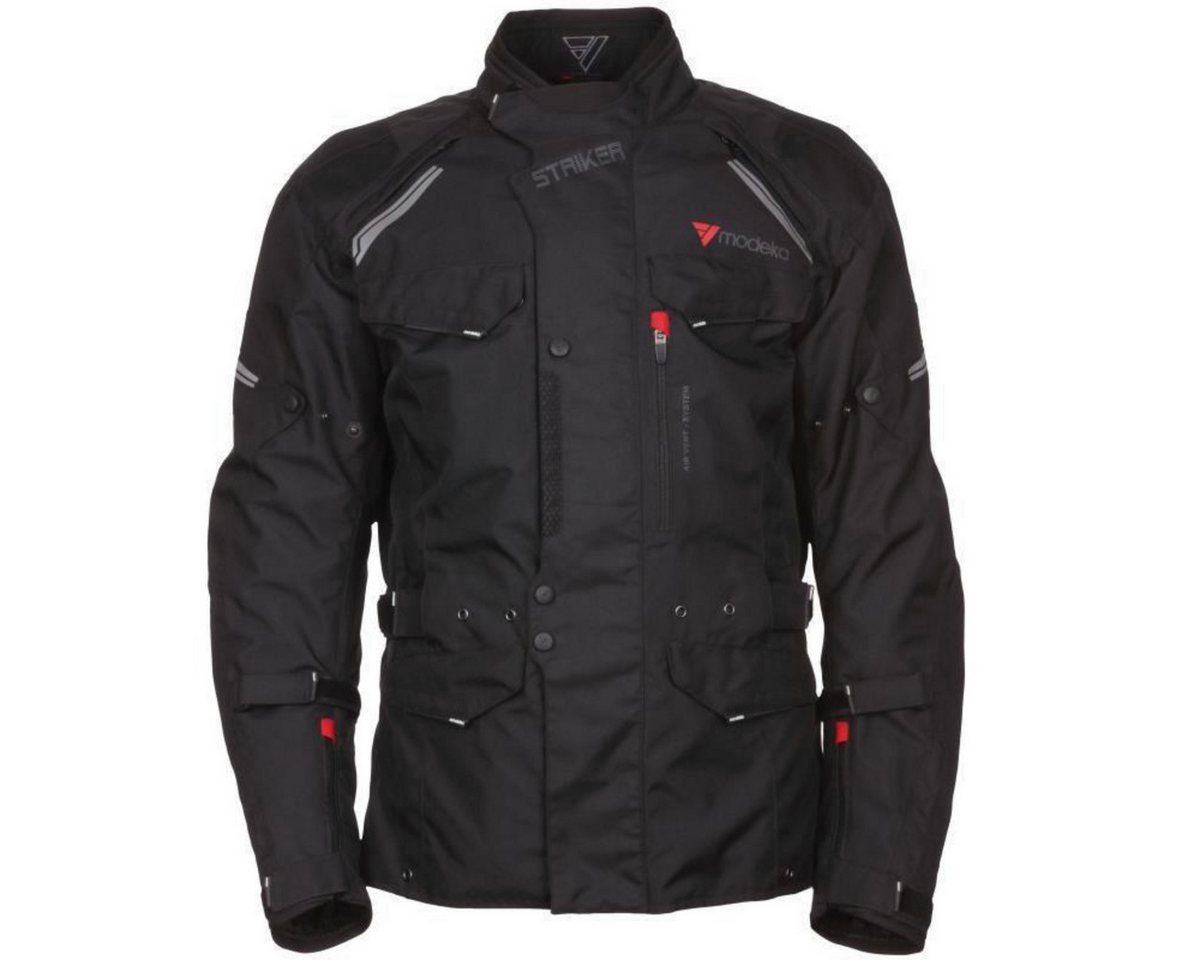Modeka Motorradjacke Modeka Striker Textiljacke schwarz Modeka Motorradjacke Modeka Striker Textiljacke schwarz von Modeka