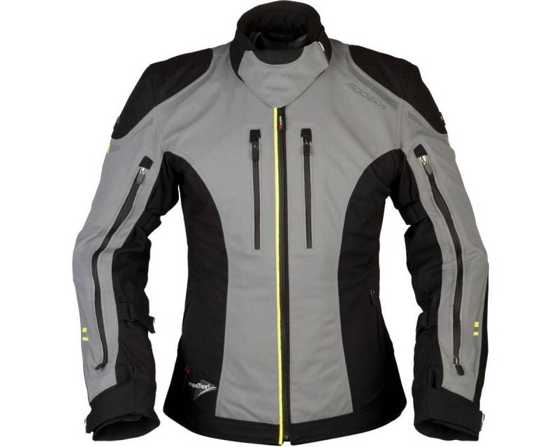 Modeka Motorradjacke Modeka Takuya Lady Textiljacke Damen grau / schwarz von Modeka