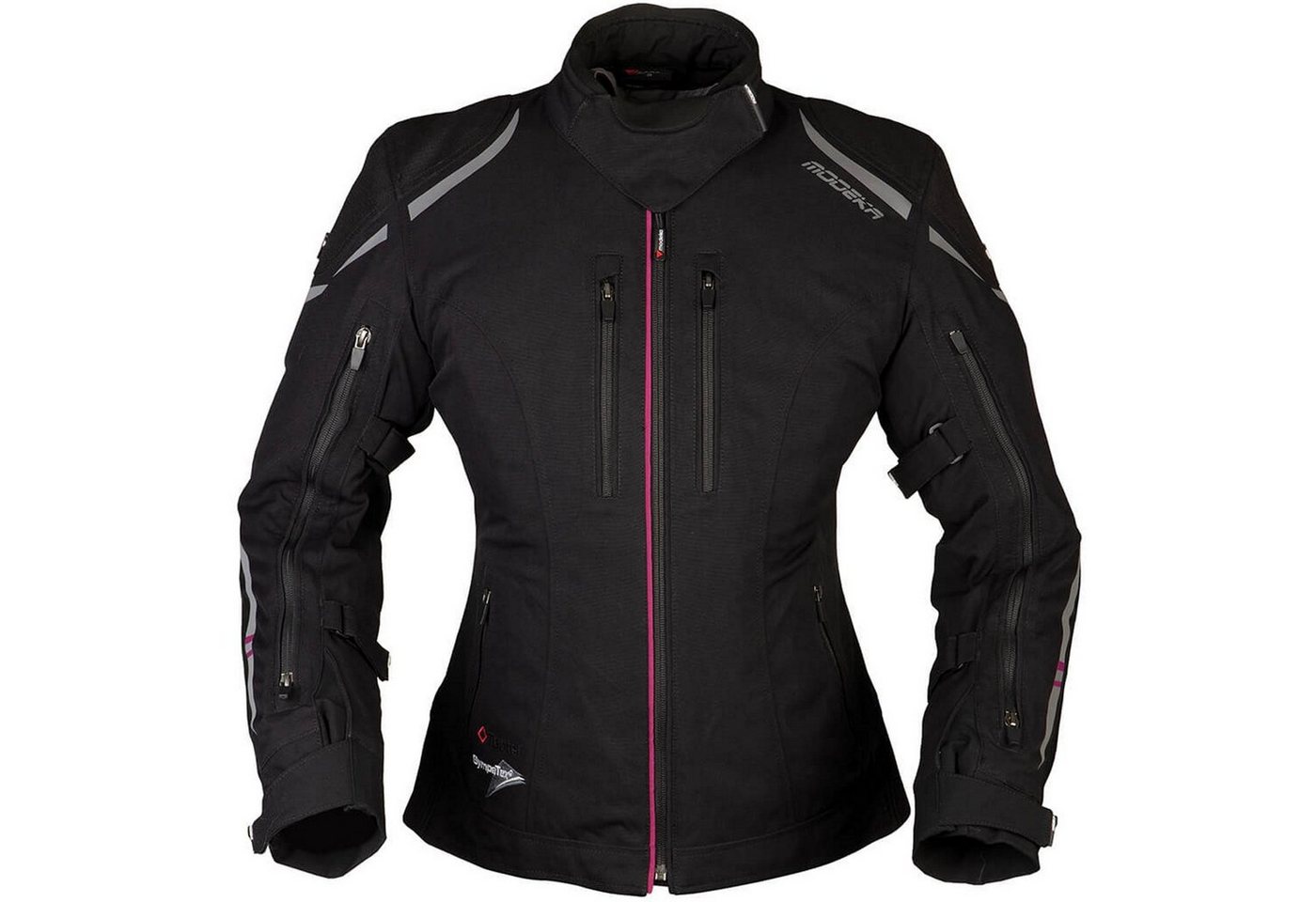 Modeka Motorradjacke Modeka Takuya Lady Textiljacke Damen schwarz 44 von Modeka