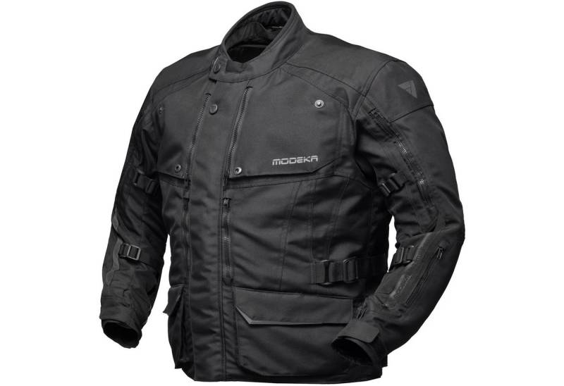 Modeka Motorradjacke Modeka Varus Plus Textile Motorradjacke schwarz von Modeka