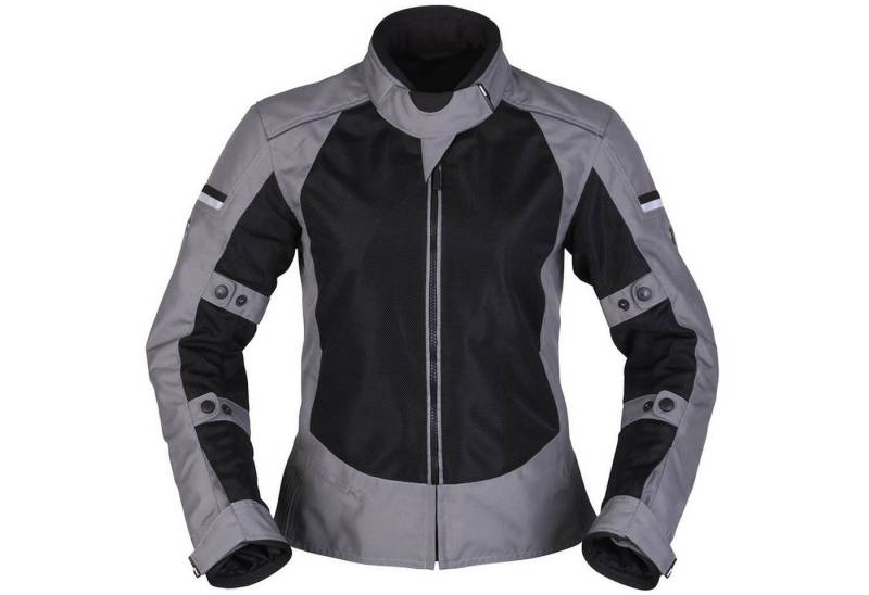 Modeka Motorradjacke Modeka Veo Air Lady Textiljacke Damen schwarz/grau 38 von Modeka