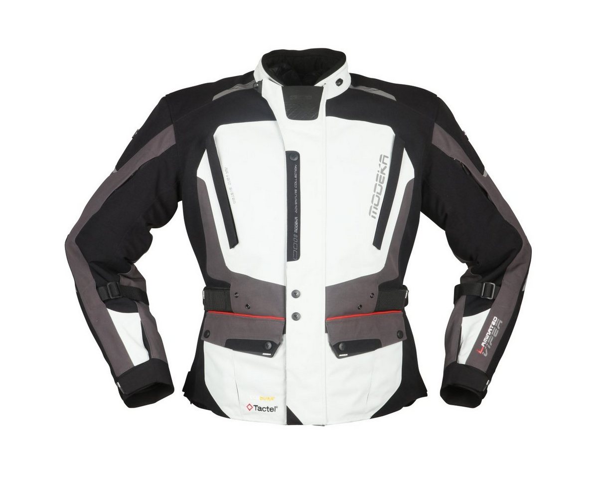Modeka Motorradjacke Modeka Viper LT Textiljacke hellgrau / dunkelgrau / schwarz M Modeka Motorradjacke Modeka Viper LT Textiljacke hellgrau / dunkelgrau / schwarz M von Modeka