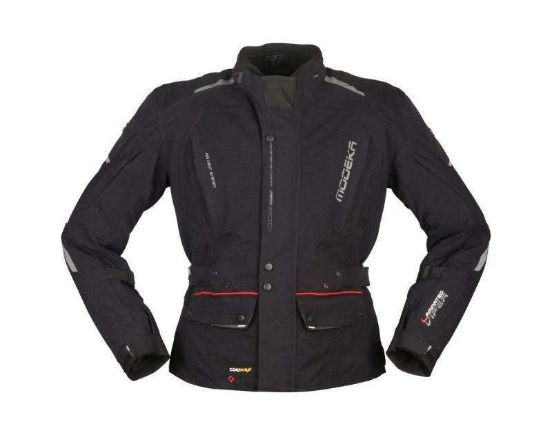 Modeka Motorradjacke Modeka Viper LT Textiljacke schwarz 3XL von Modeka