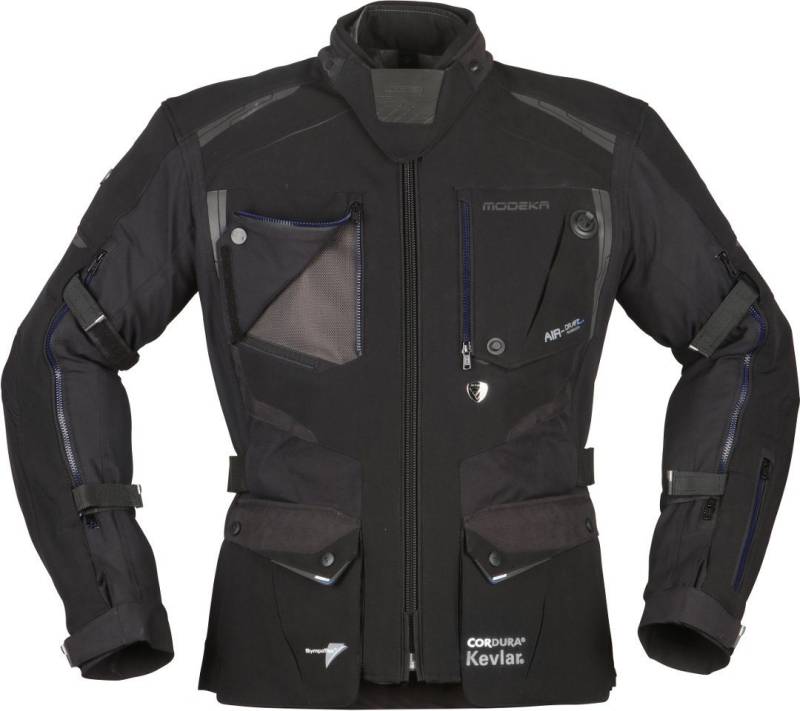 Modeka Motorradjacke Talismen Motorrad Textiljacke Rückenprotektor enthalten,herausnehmbares Innenfutter,wasserdicht von Modeka