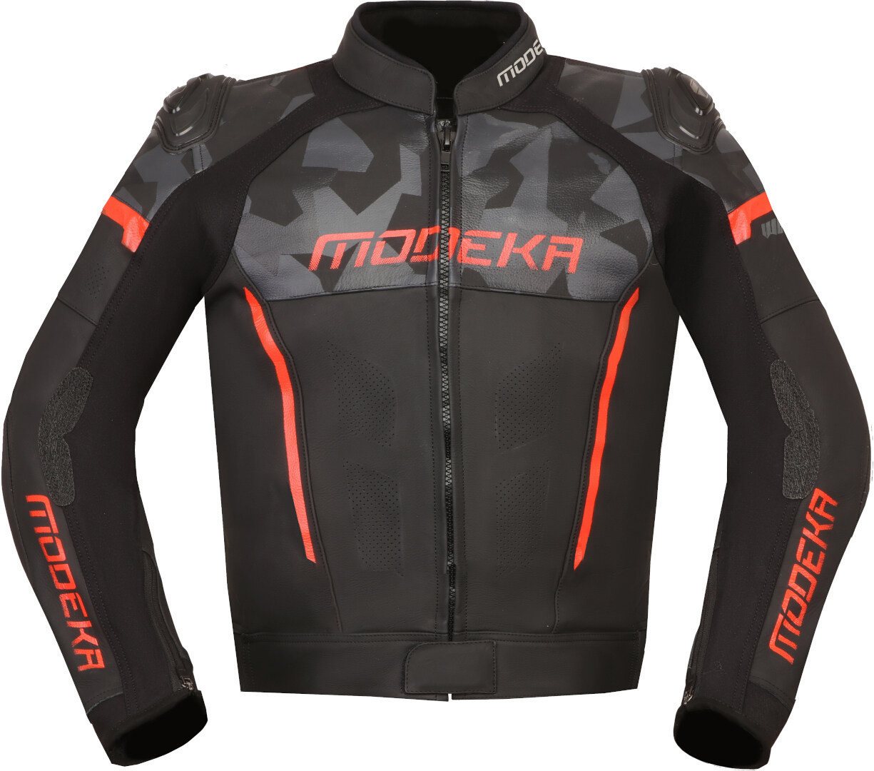Modeka Motorradjacke Valyant Motorrad Lederjacke Rückenprotektor enthalten,Perforiert Modeka Motorradjacke Valyant Motorrad Lederjacke Rückenprotektor enthalten,Perforiert von Modeka