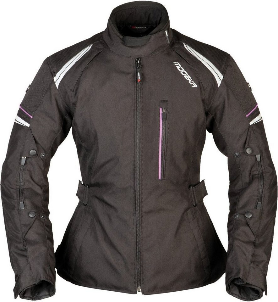 Modeka Motorradjacke Violetta Damen Motorrad Textiljacke von Modeka