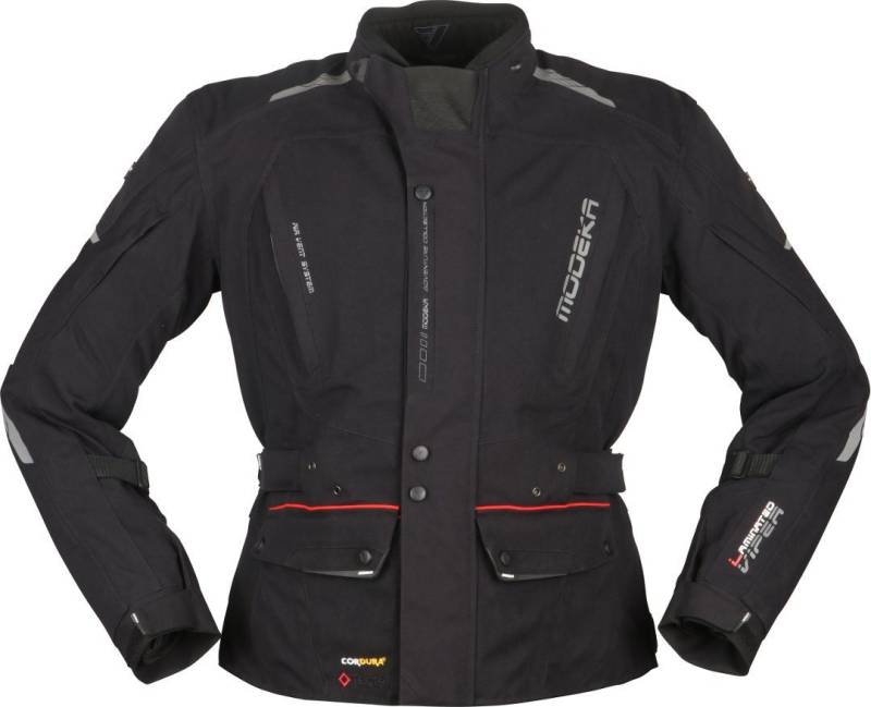 Modeka Motorradjacke Viper LT Motorrad Textiljacke 3-Lagen-Laminat,Rückenprotektor enthalten,perforiert,herausnehmba von Modeka