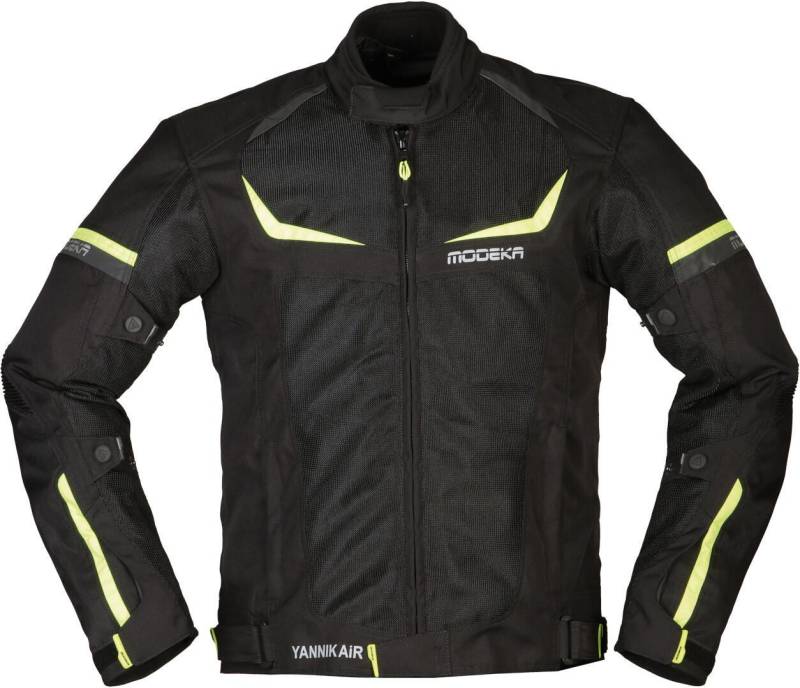 Modeka Motorradjacke Yannik Air Motorrad Textiljacke herausnehmbares Innenfutter,herausnehmbare Membrane,wasserdicht von Modeka