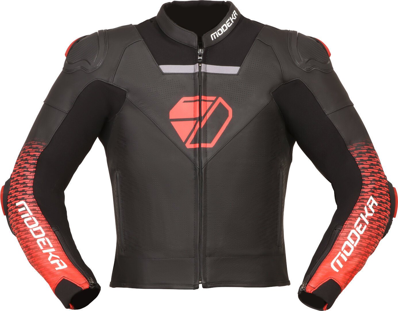Modeka Motorradjacke Yron Motorrad Lederjacke Rückenprotektor enthalten,Perforiert Modeka Motorradjacke Yron Motorrad Lederjacke Rückenprotektor enthalten,Perforiert von Modeka