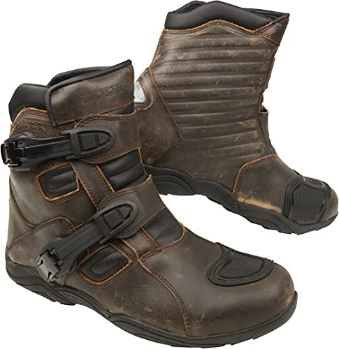 Modeka Muddy Track II Evo Motorradstiefel (Brown,43) von Modeka