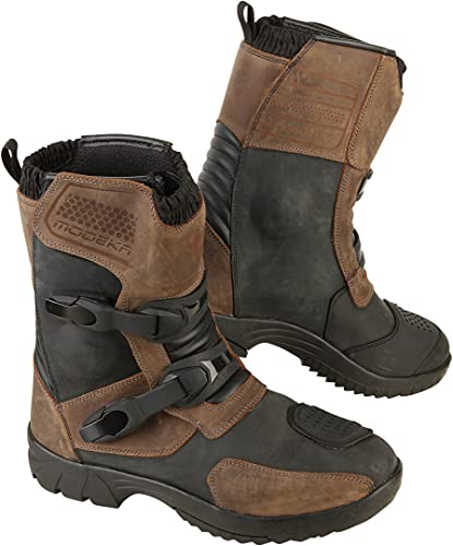 Modeka Tariko Motorradstiefel (Brown,40) von Modeka