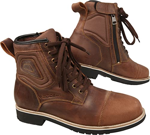 Modeka Wolter Motorradstiefel (Brown,40) von Modeka