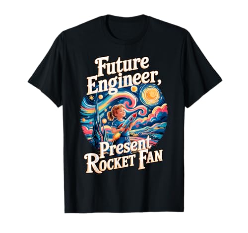 Zukünftiger Ingenieur, Aktuelles Raketenfanmodell Rockets Damen T-Shirt Zukünftiger Ingenieur, Aktuelles Raketenfanmodell Rockets Damen T-Shirt von Model Rockets Space STEM Rocketry