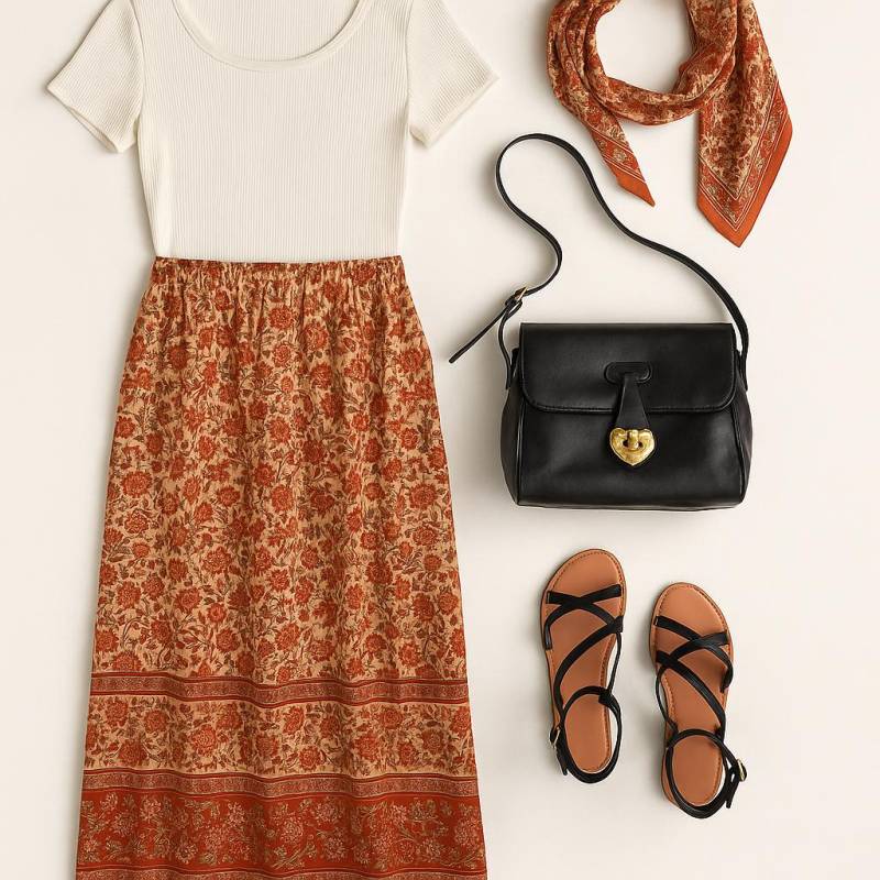 1970 Ledertasche/Schultertasche Vintage Aus Echtem Leder von Modelab