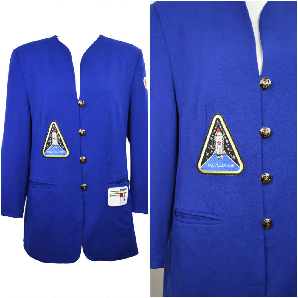 Royal Blauer Blazer/Vintage Überarbeitet Royalblaue Jacke Wollblazer Warme Trendige 2019Trends Royal Blauer Blazer/Vintage Überarbeitet Royalblaue Jacke Wollblazer Warme Trendige 2019Trends von Modelab