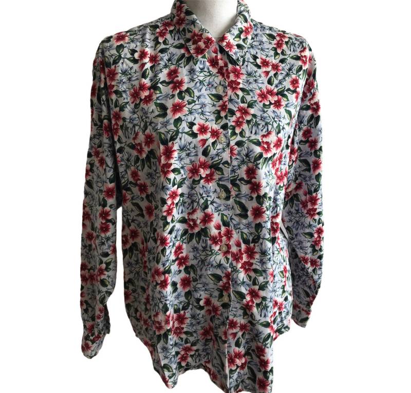 Vintage 70Er Dockers Baumwollhemd Mit Blumenmuster , Woodstock Style Hippie Hemd Hendrix Unisex Buntes Vintage 70Er Dockers Baumwollhemd Mit Blumenmuster , Woodstock Style Hippie Hemd Hendrix Unisex Buntes von Modelab